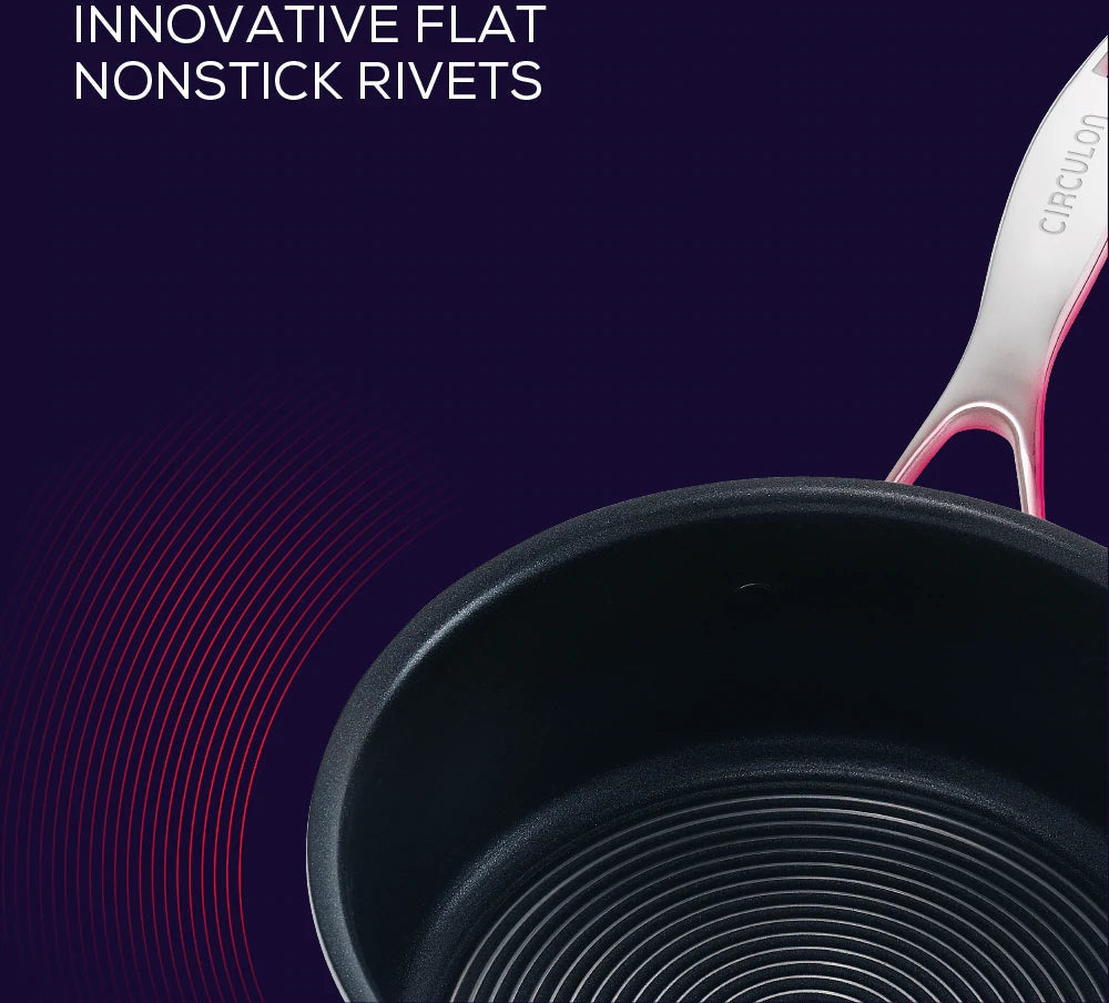 Circulon - 10 PC SteelShield C-Series Tri-Ply Clad Nonstick Cookware Set - 30012