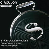 Circulon - 4 QT SteelShield S-Series Nonstick Saucepan with Lid - 70053