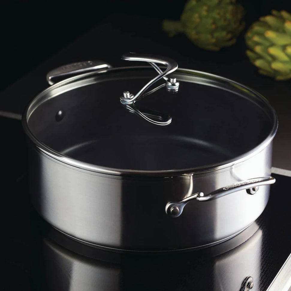 Circulon - 7.5 QT SteelShield S-Series Nonstick Stockpot with Lid - 70054