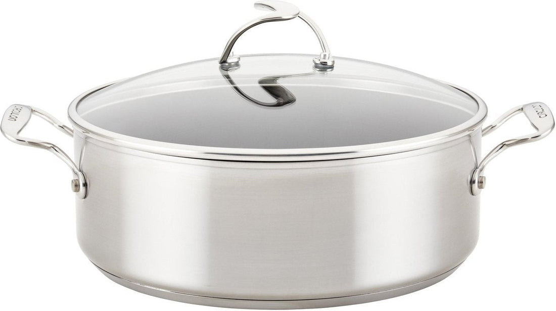 Circulon - 7.5 QT SteelShield S-Series Nonstick Stockpot with Lid - 70054
