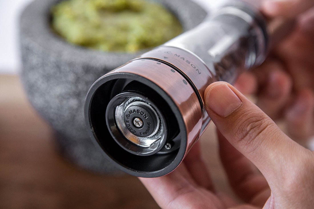 Cole & Mason - Derwent Acrylic & Copper Pepper Mill - H59411GU