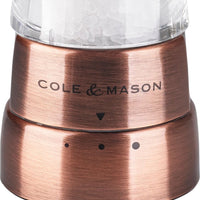 Cole & Mason - Derwent Acrylic & Copper Salt Mill - H59412GU