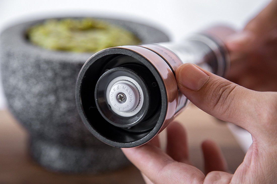 Cole & Mason - Derwent Acrylic & Copper Salt Mill - H59412GU