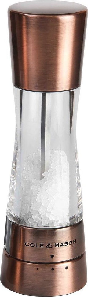 Cole & Mason - Derwent Acrylic & Copper Salt Mill - H59412GU