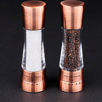 Cole & Mason - Derwent Acrylic & Copper Salt & Pepper Mill Gift Set - H59418GU