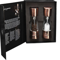 Cole & Mason - Derwent Acrylic & Copper Salt & Pepper Mill Gift Set - H59418GU