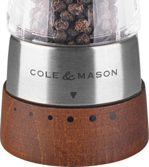 Cole & Mason - Derwent Acrylic & Forest Wood Pepper Mill - H594291GU
