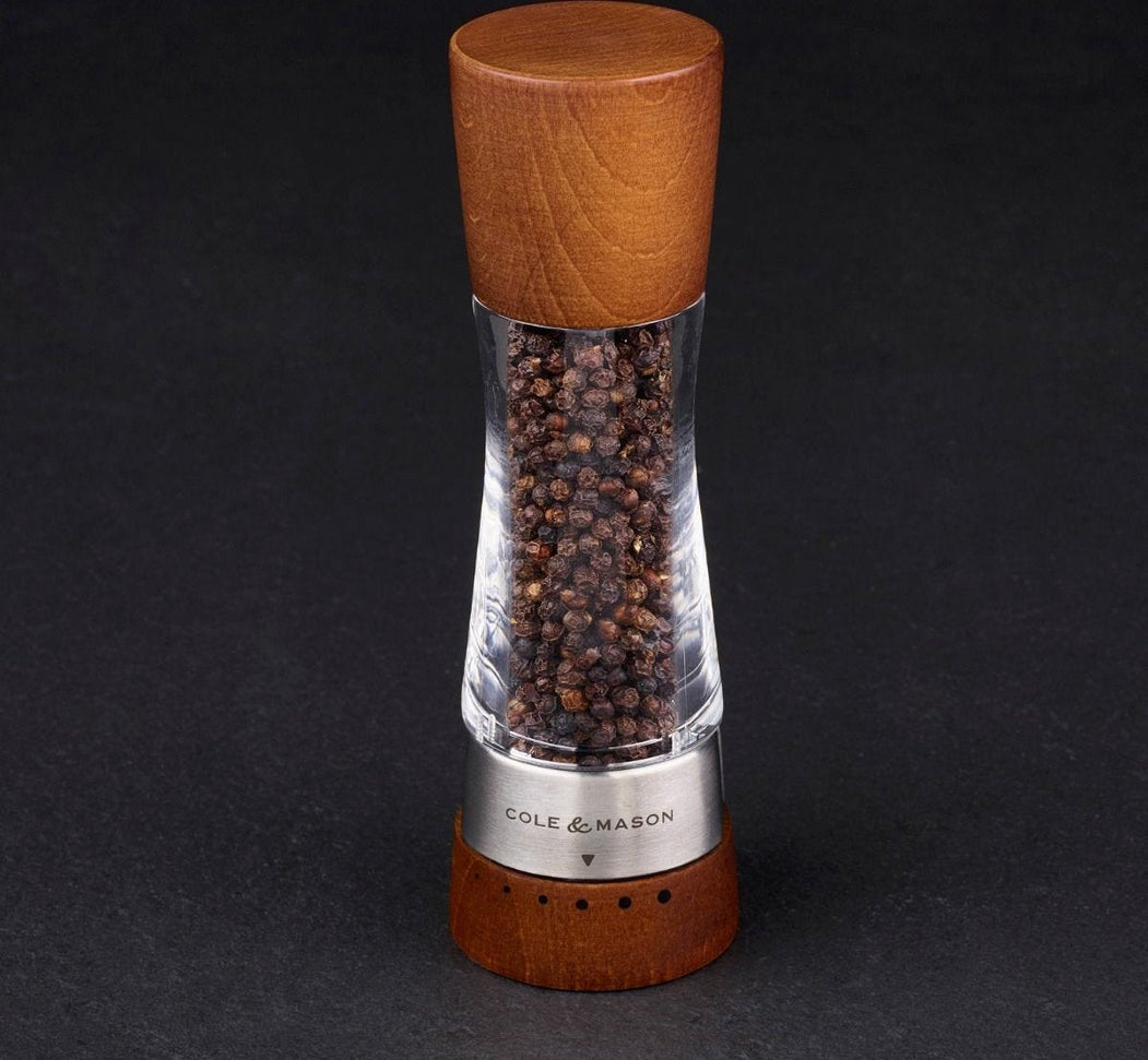 Cole & Mason - Derwent Acrylic & Forest Wood Pepper Mill - H594291GU