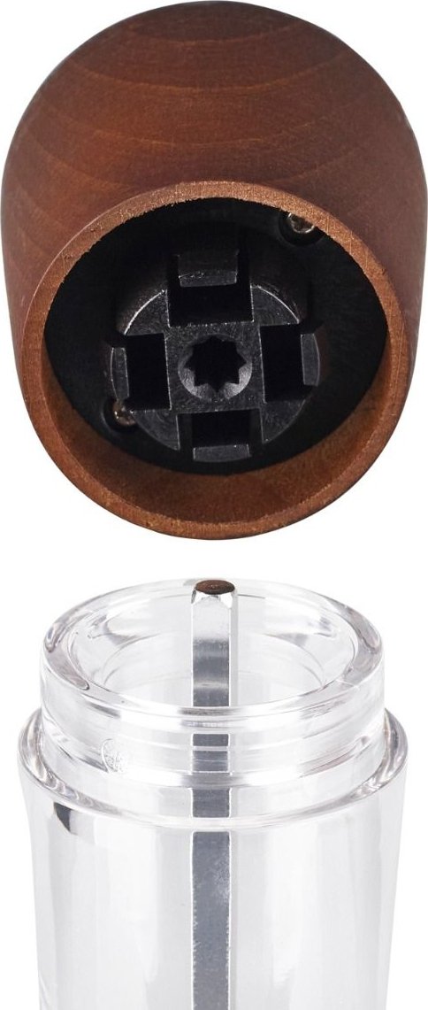 Cole & Mason - Derwent Acrylic & Forest Wood Salt Mill - H594292GU