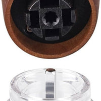 Cole & Mason - Derwent Acrylic & Forest Wood Salt Mill - H594292GU