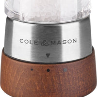 Cole & Mason - Derwent Acrylic & Forest Wood Salt Mill - H594292GU