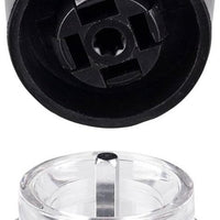 Cole & Mason - Derwent Acrylic & Gun Metal Salt Mill - H59422GU