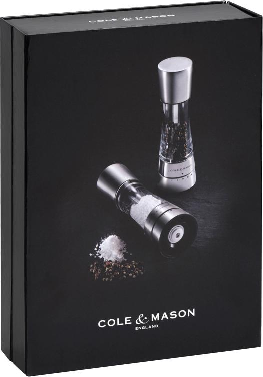Cole & Mason - Derwent Acrylic & Stainless Steel Salt & Pepper Mill Gift Set - H59408GUSA