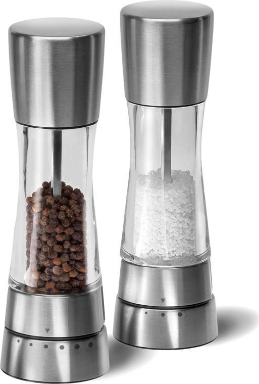 Cole & Mason - Derwent Acrylic & Stainless Steel Salt & Pepper Mill Gift Set - H59408GUSA