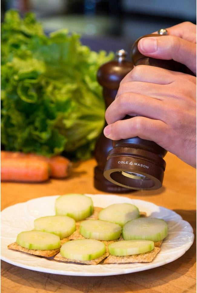 Cole & Mason - Forest Capstan 6.5" Salt & Pepper Mill Set - H300128PU