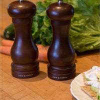 Cole & Mason - Forest Capstan 6.5" Salt & Pepper Mill Set - H300128PU