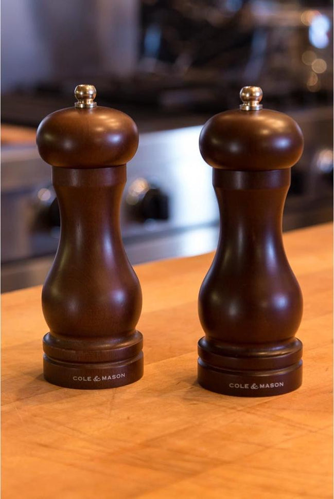 Cole & Mason - Forest Capstan 6.5" Salt & Pepper Mill Set - H300128PU