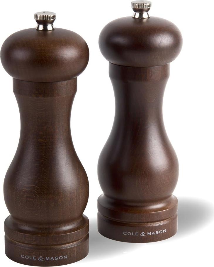Cole & Mason - Forest Capstan 6.5" Salt & Pepper Mill Set - H300128PU