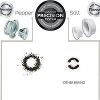 Cole & Mason - Horsham Chrome Precision Acrylic Salt & Pepper Mill Set - H321845U