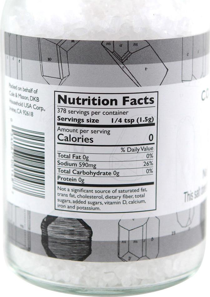 Cole & Mason - Sea Salt Refill - HFSP148U