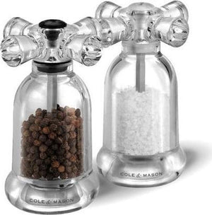 Cole & Mason - Tap Precision Acrylic Salt & Pepper Mill Set - H63018P