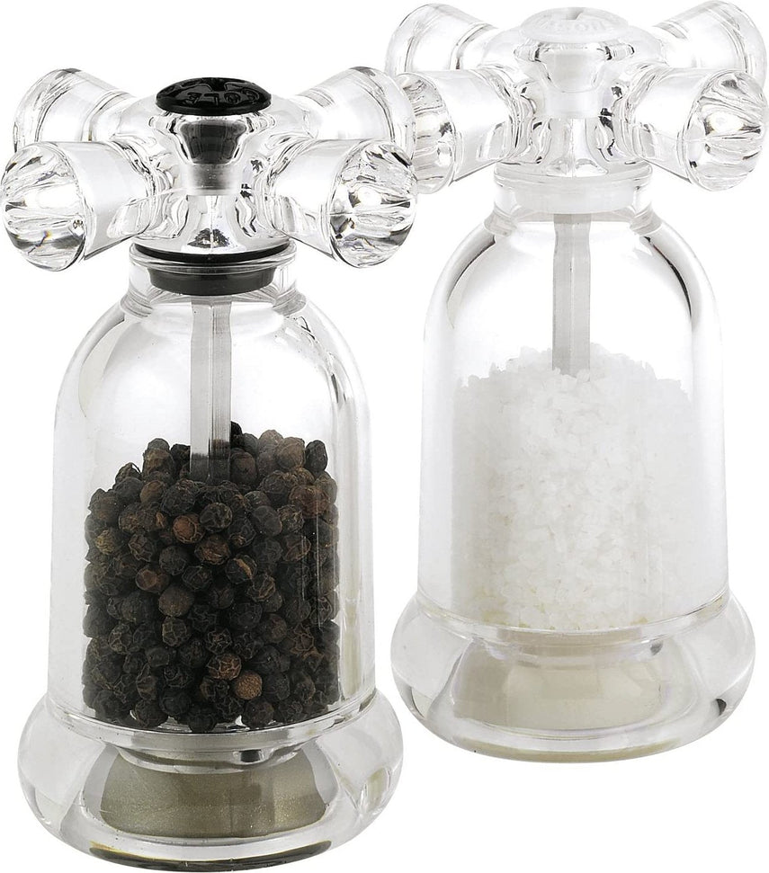 Cole & Mason - Tap Precision Acrylic Salt & Pepper Mill Set - H63018P