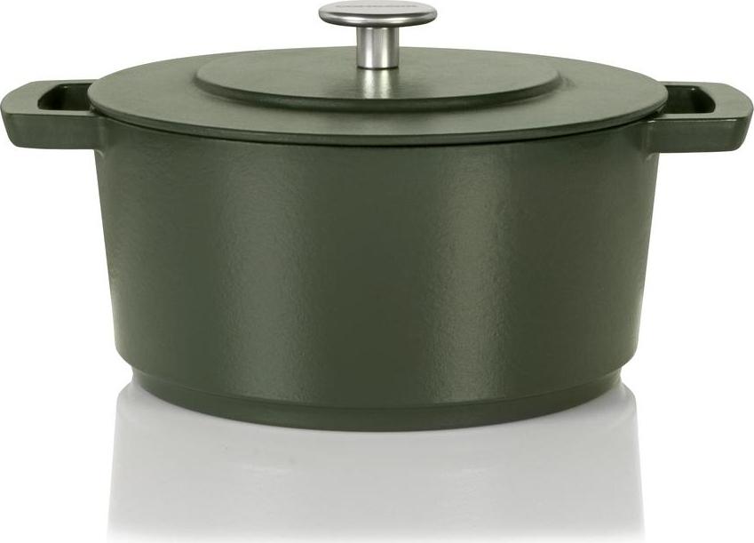 Combekk - Green 4L Rails Edition Cast Iron Dutch Oven - 75100224GR - DISCONTINUED