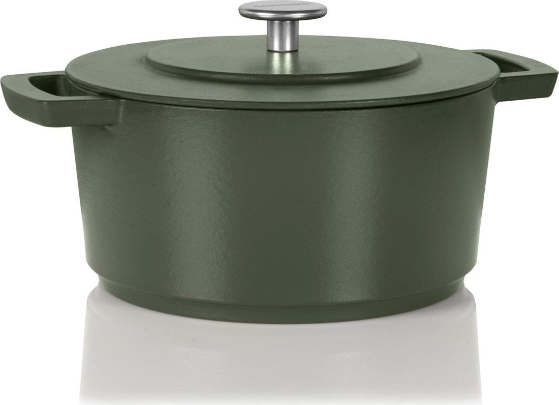 Combekk - Green 4L Rails Edition Cast Iron Dutch Oven - 75100224GR - DISCONTINUED