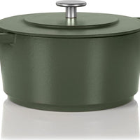 Combekk - Green 4L Rails Edition Cast Iron Dutch Oven - 75100224GR - DISCONTINUED