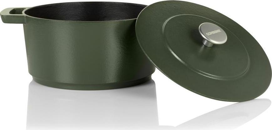 Combekk - Green 4L Rails Edition Cast Iron Dutch Oven - 75100224GR - DISCONTINUED