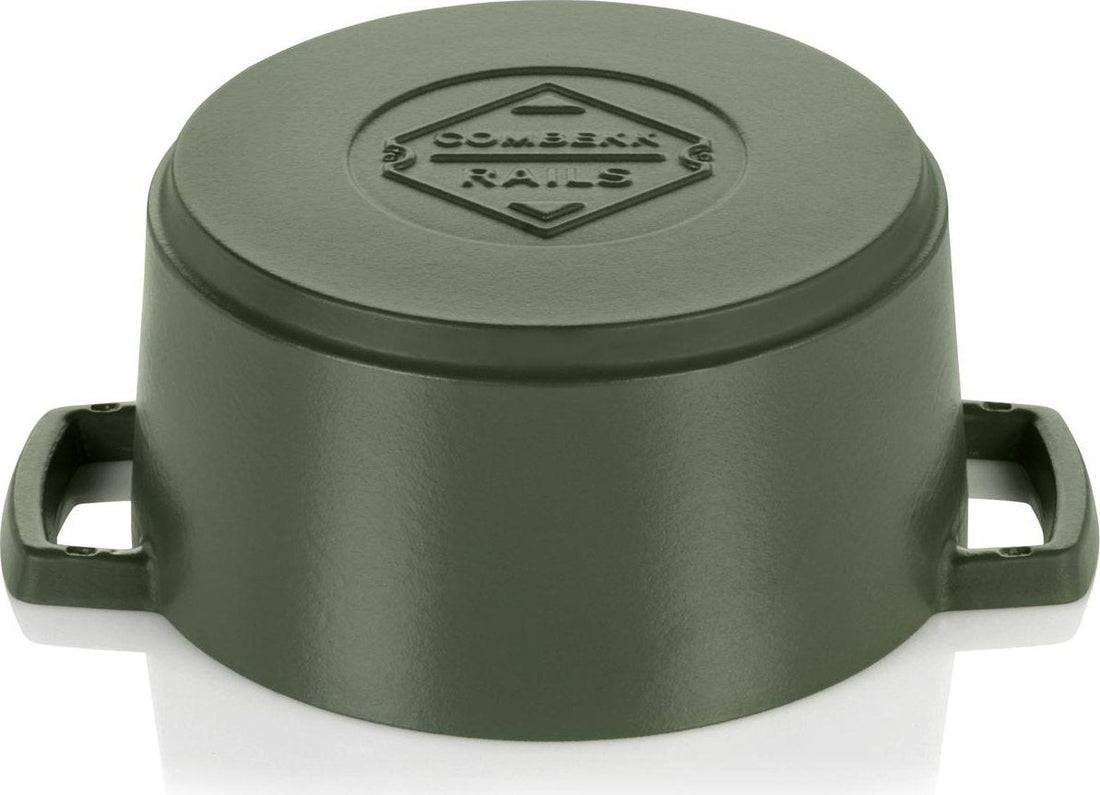 Combekk - Green 4L Rails Edition Cast Iron Dutch Oven - 75100224GR - DISCONTINUED