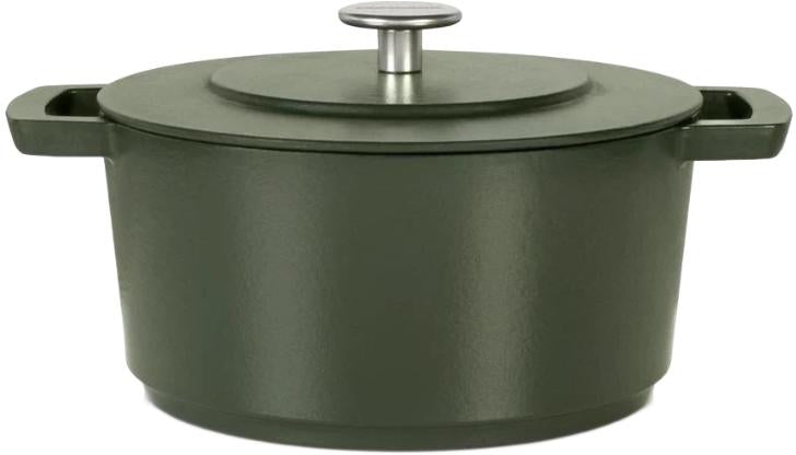 Combekk - Green 4L Rails Edition Cast Iron Dutch Oven - 75100224GR - DISCONTINUED