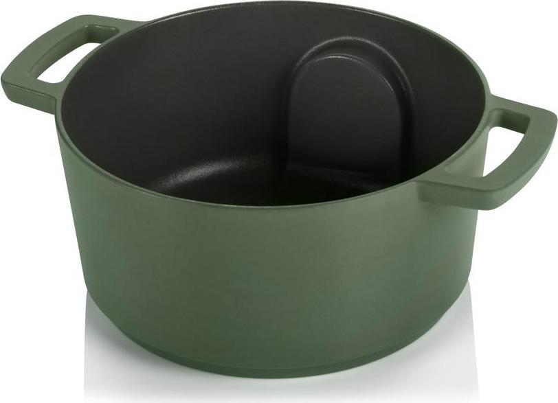 Combekk - Green 4L Rails Edition Cast Iron Dutch Oven With Thermometer - 75100124GR - DISCONTINUED