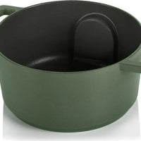 Combekk - Green 4L Rails Edition Cast Iron Dutch Oven With Thermometer - 75100124GR - DISCONTINUED