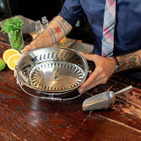 Crafthouse - 12" x 5.25" Stainless Steel Oval Ice Bucket With Lid - CRFTHS.5.3013 - DISCONTINUED