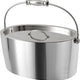 Crafthouse - 12" x 5.25" Stainless Steel Oval Ice Bucket With Lid - CRFTHS.5.3013