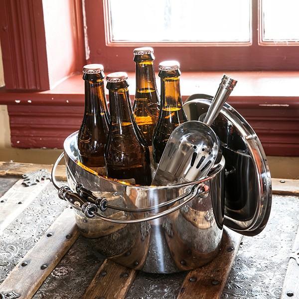 Crafthouse - 8" Stainless Steel Ice Scoop, Pack of 6 - CRFTHS.5.0820