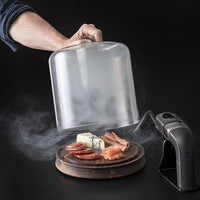 Crafthouse - 9.25" x 11" Smoking Cloche With Handheld Smoker - CRFTHS.5.9211
