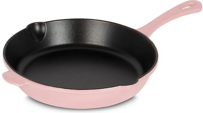 Cuisinart - 10" Cast Iron Fry Pan Rosy Pink - CI22-24RPKC
