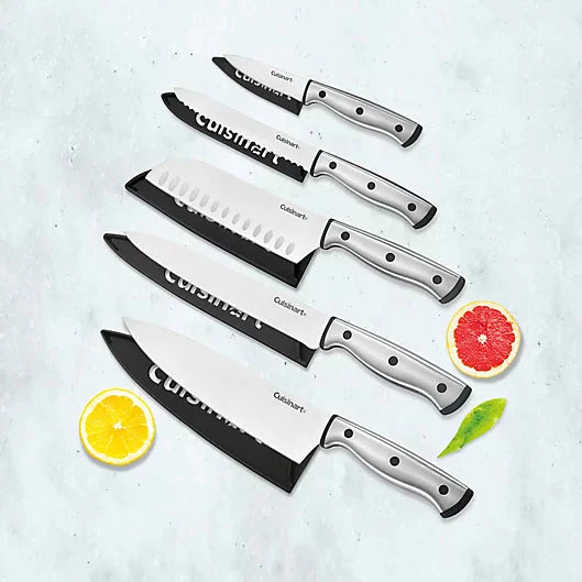 Cuisinart - 10 PC Triple Rivet Knife Set - C77BR-10BKC - DISCONTINUED