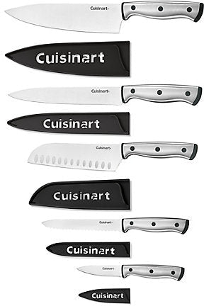 Cuisinart - 10 PC Triple Rivet Knife Set - C77BR-10BKC - DISCONTINUED