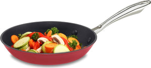 Cuisinart - 10" Red Skillet - CIL22-26RC
