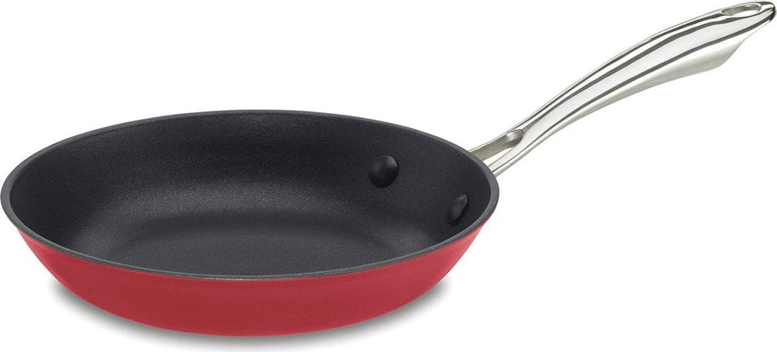 Cuisinart - 10" Red Skillet - CIL22-26RC
