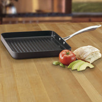 Cuisinart - 11" GreenGourmet Hard-Anodized Square Grill Pan - GG30-20C
