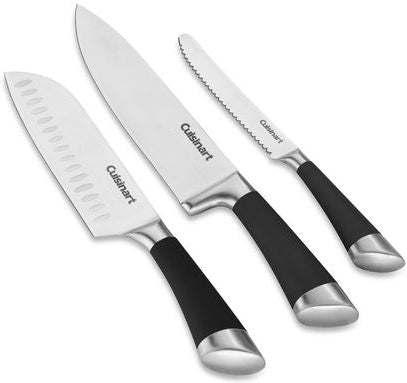 Cuisinart - 11 PC Acrylic Knife Block Set Black - C77SS-11BKC