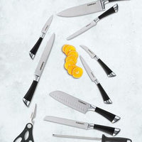 Cuisinart - 11 PC Acrylic Knife Block Set Black - C77SS-11BKC