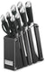 Cuisinart - 11 PC Acrylic Knife Block Set Black - C77SS-11BKC