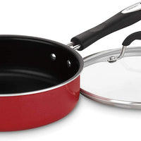 Cuisinart - 11 PC Advantage Red Non-Stick Aluminum Cookware Set - 55-11RC