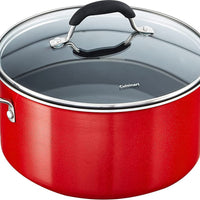 Cuisinart - 11 PC Advantage Red Non-Stick Aluminum Cookware Set - 55-11RC