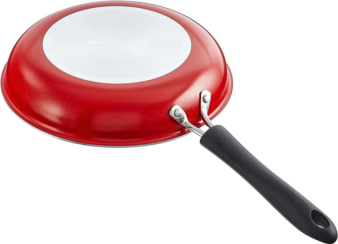 Cuisinart - 11 PC Advantage Red Non-Stick Aluminum Cookware Set - 55-11RC